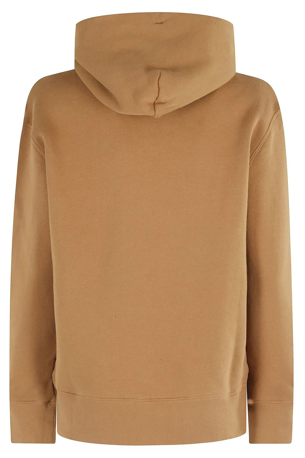 Logo Patch Drawstring Hoodie