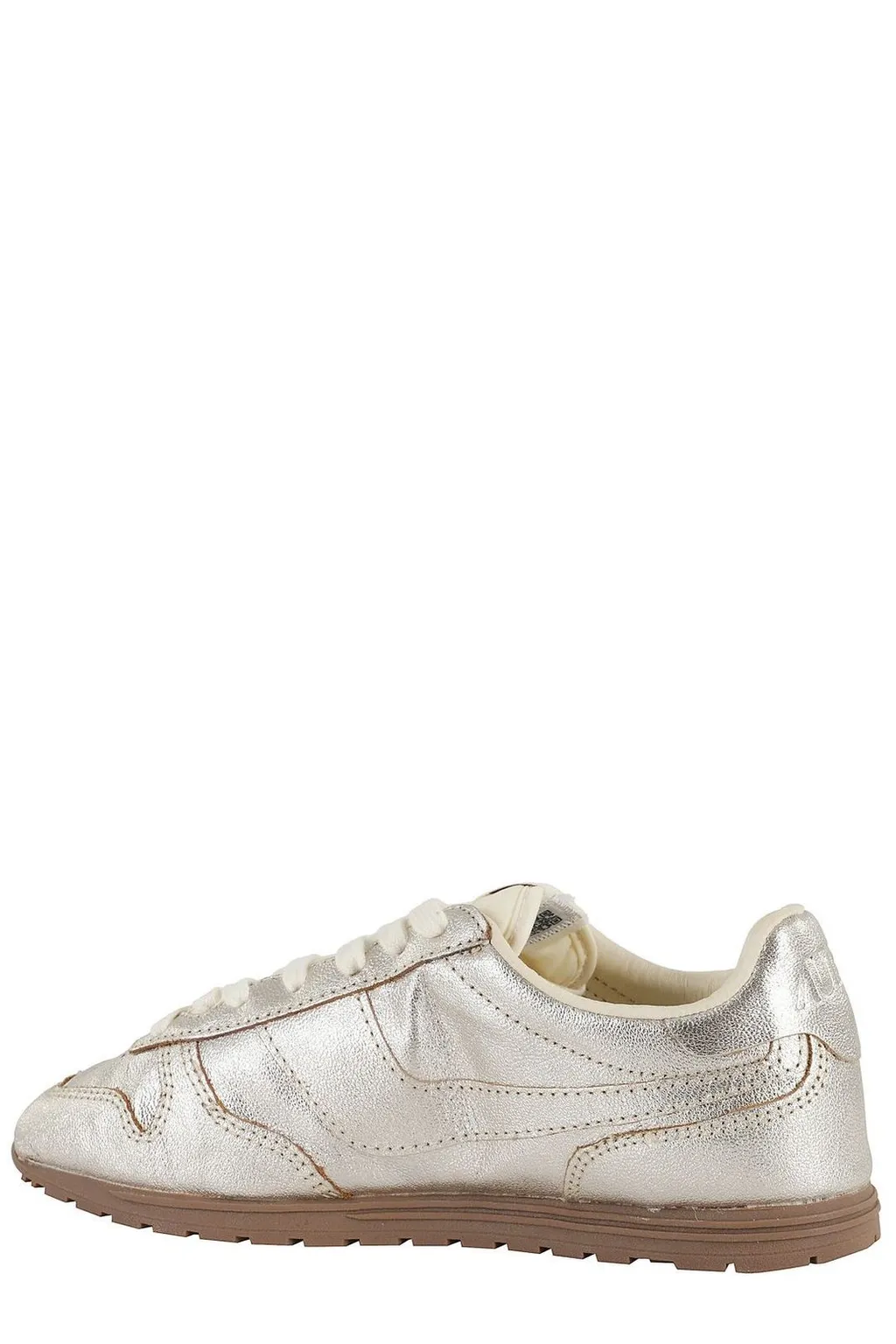 Metallic Low-Top Sneakers