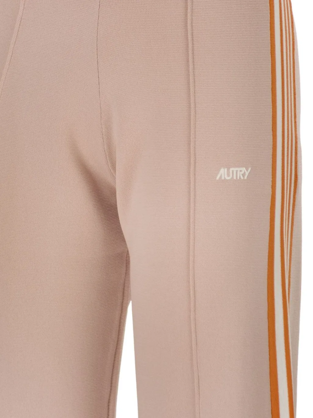 Striped Wide-Leg Track Pants