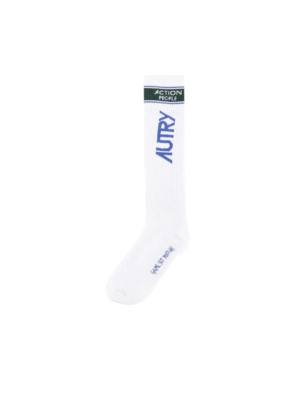 Logo Intarsia-Knit Socks