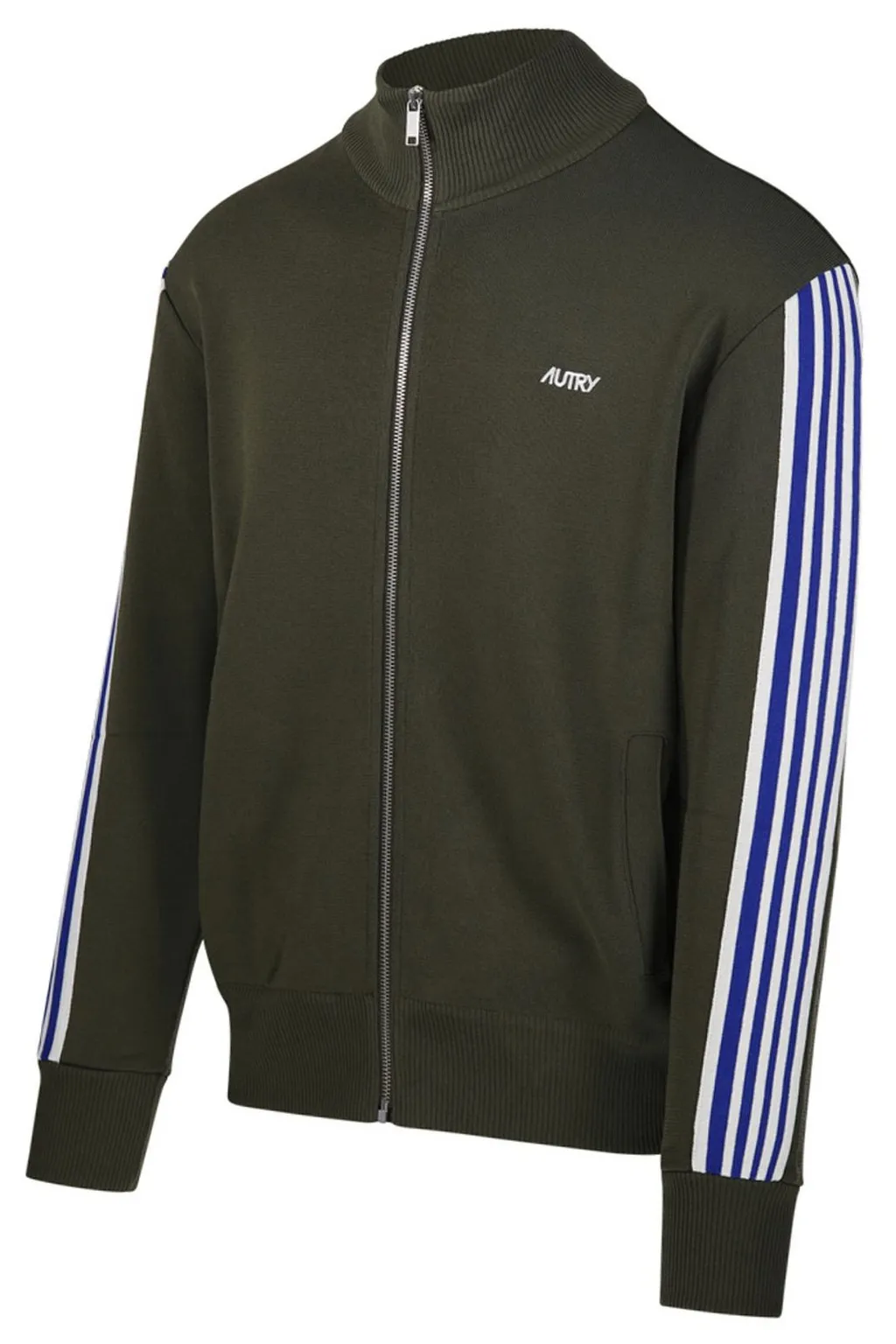 Knitted Tennis Zip Jacket