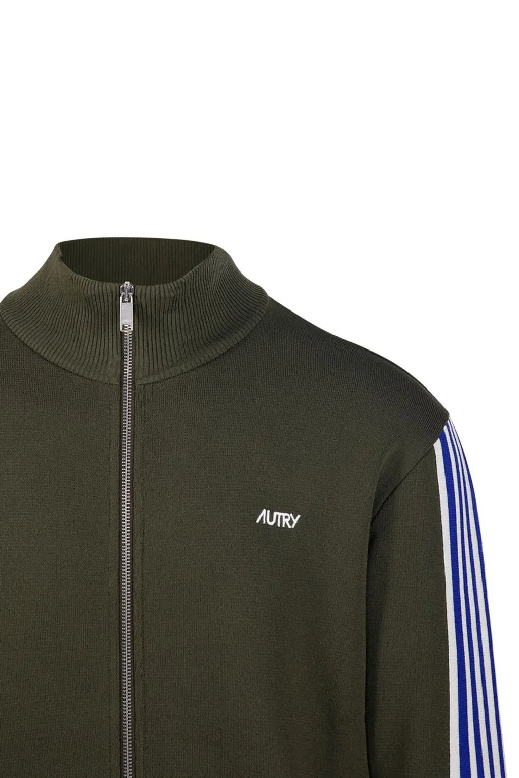 Knitted Tennis Zip Jacket