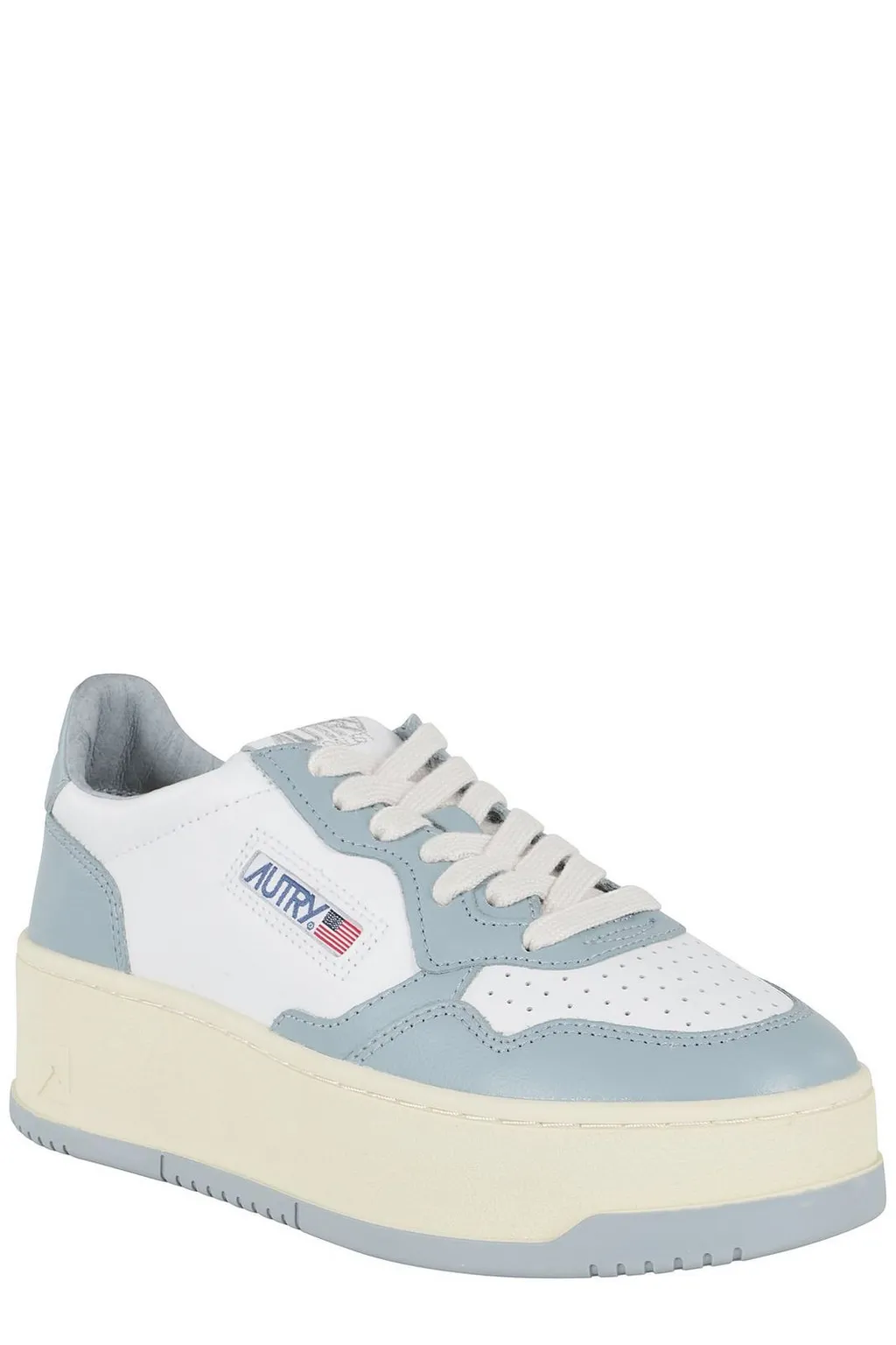 Medalist Platform Lace-Up Sneakers