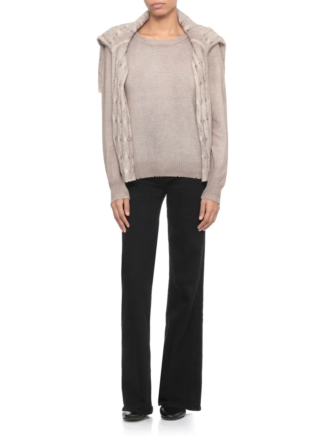 Ribbed Trim Knitwear