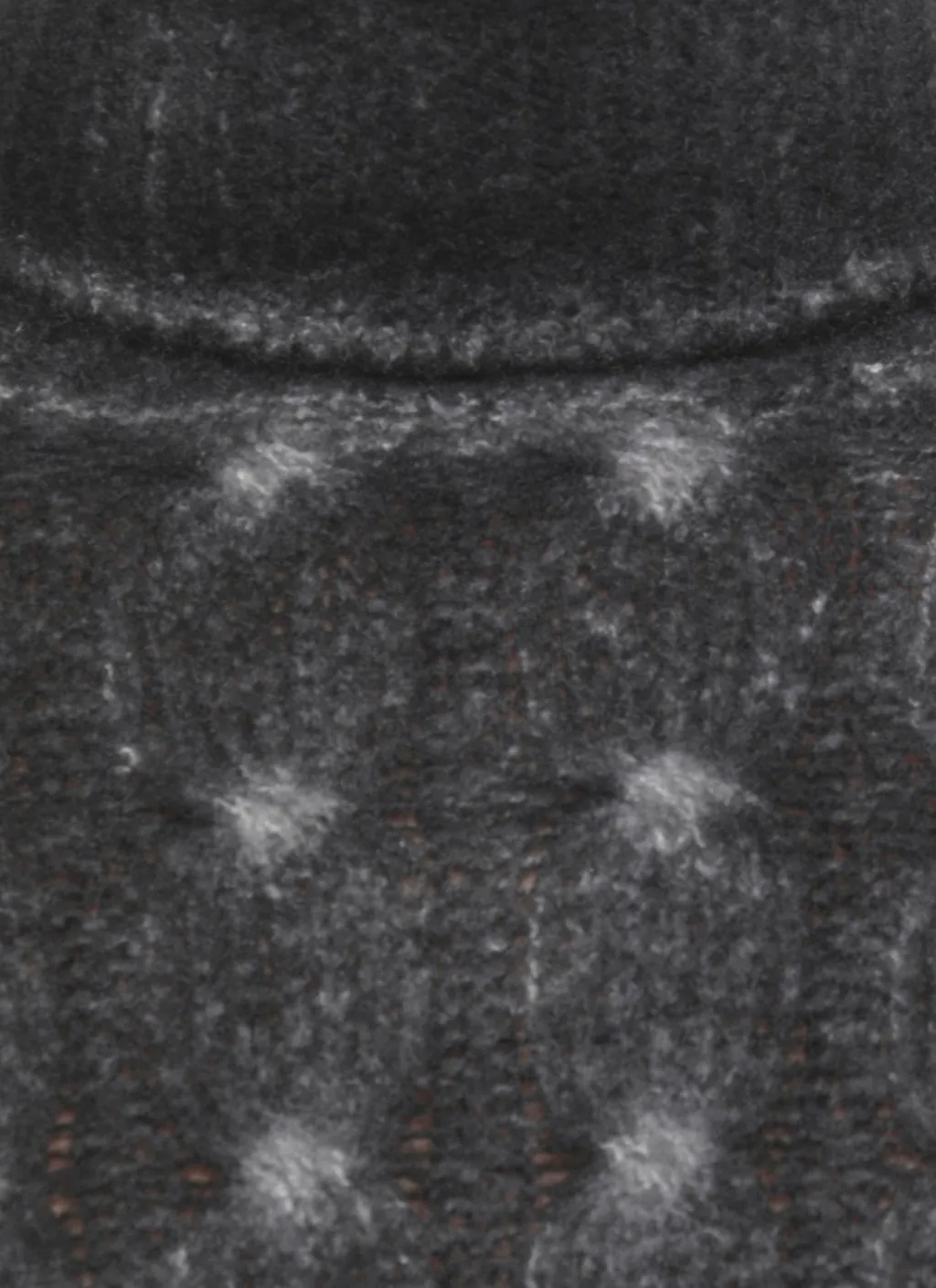 Woven High Neck Knitwear