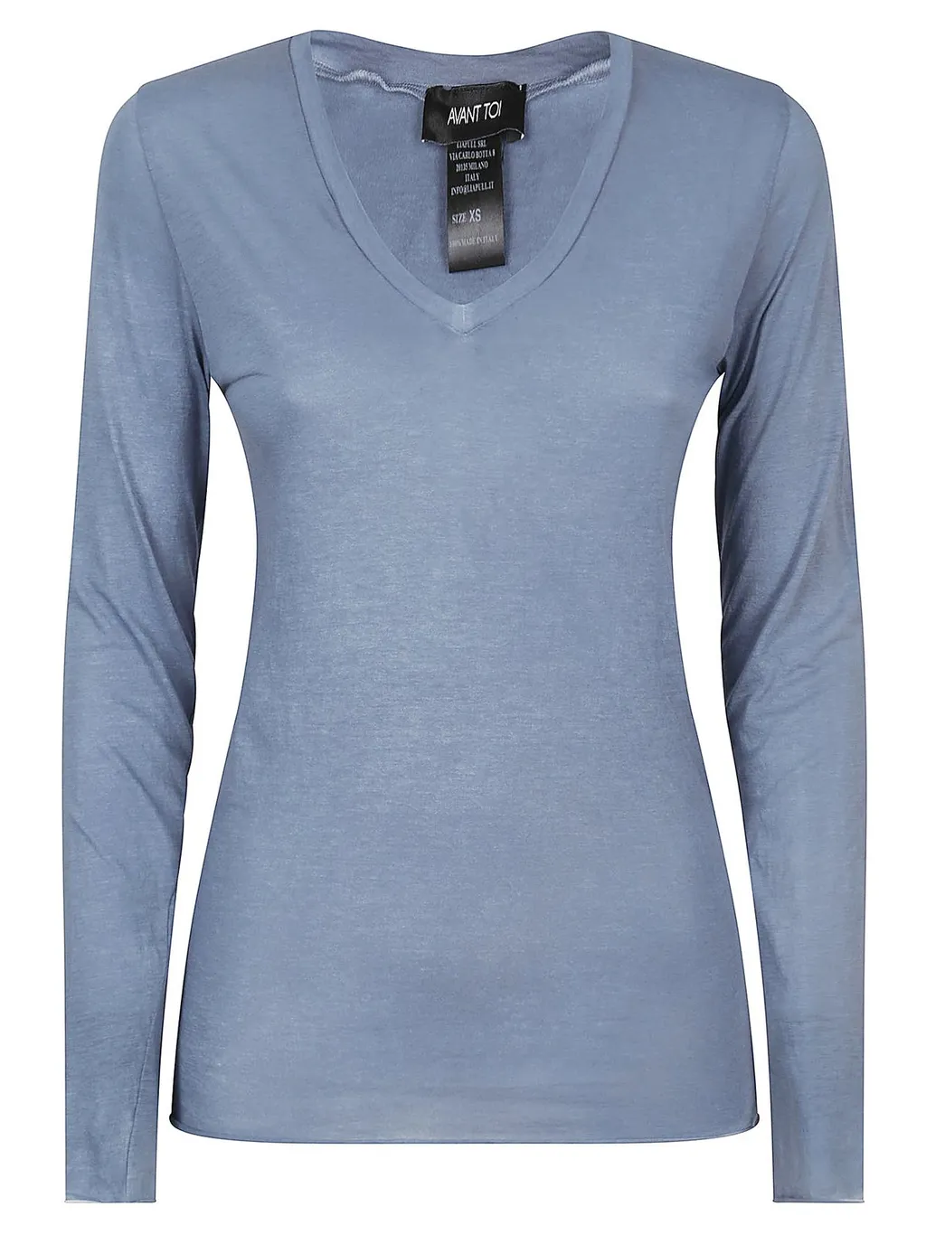 Long Sleeve V-Neck Top