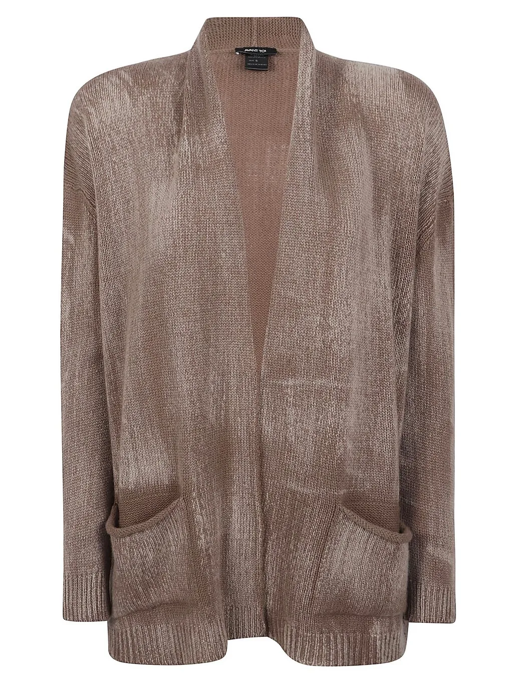 Open Front Knit Cardigan