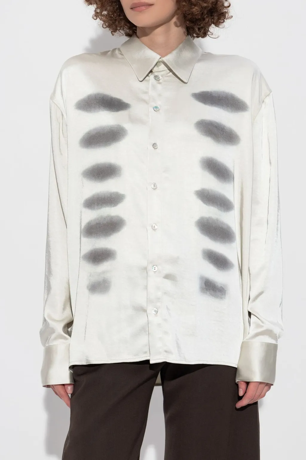Oversized Patterned Shirt