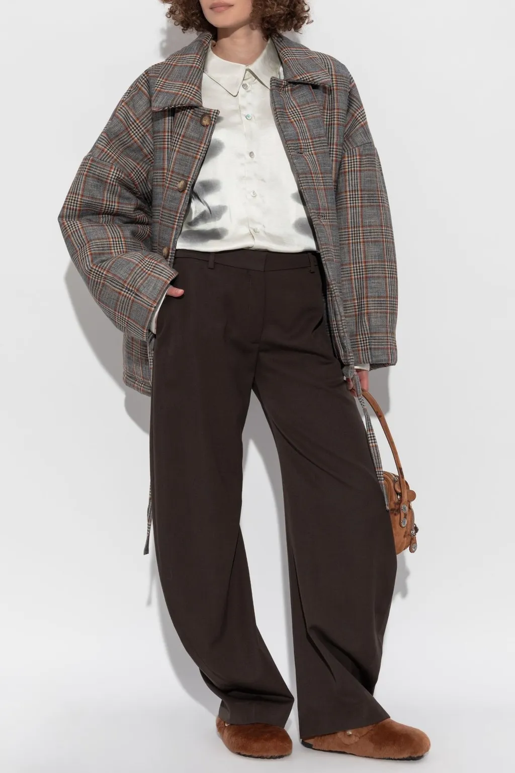 Oversized Patterned Shirt