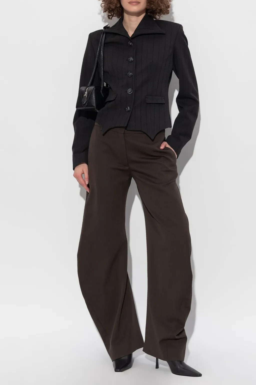 Pinstripe Tailored Jacket