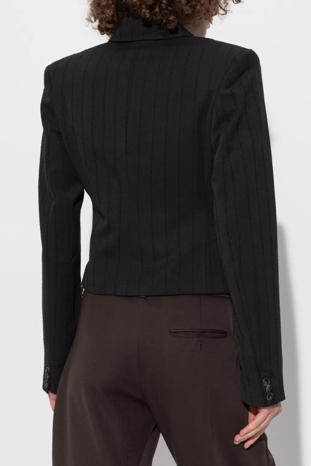 Pinstripe Tailored Jacket