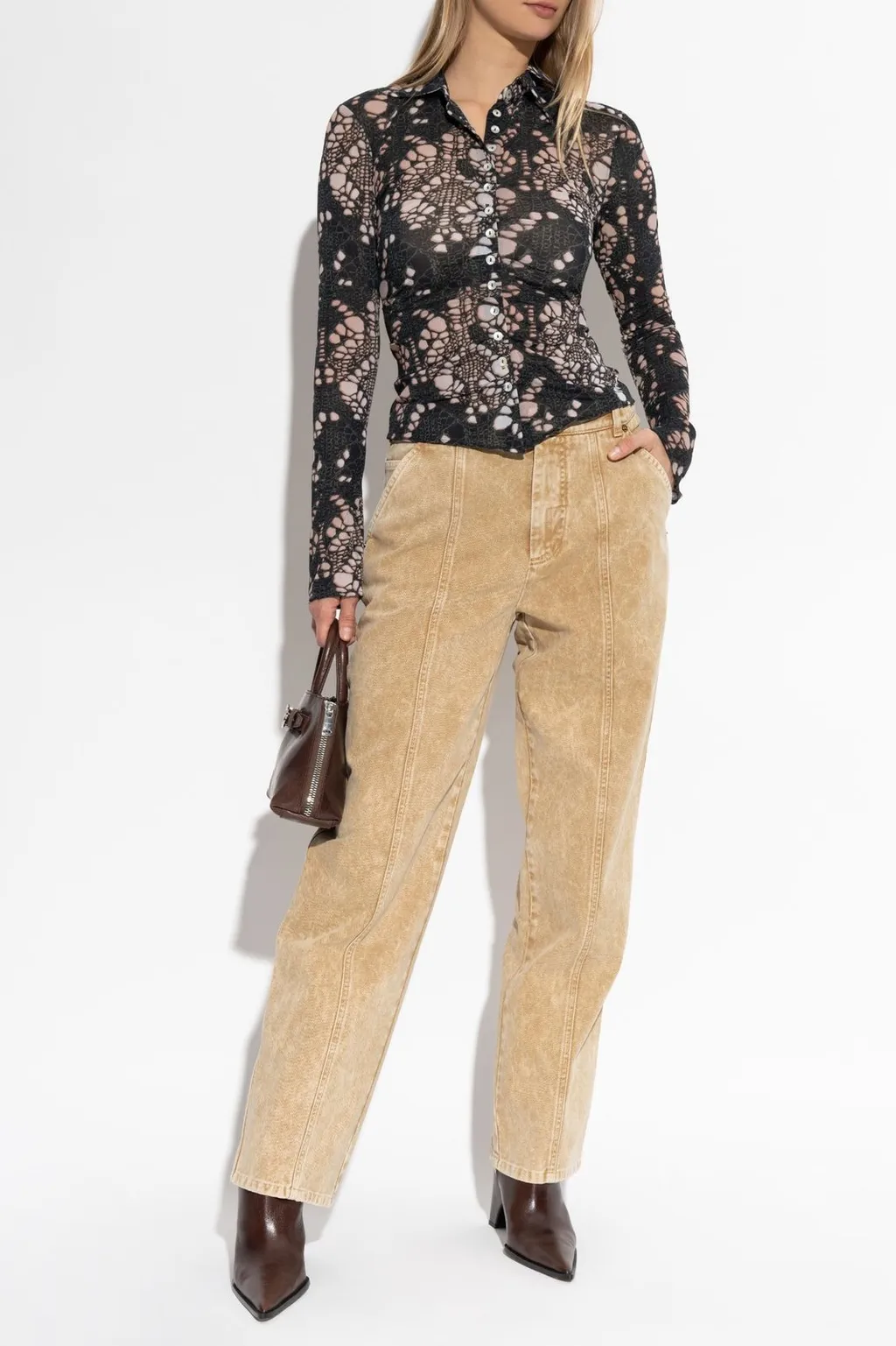 Lace Long Sleeve Top