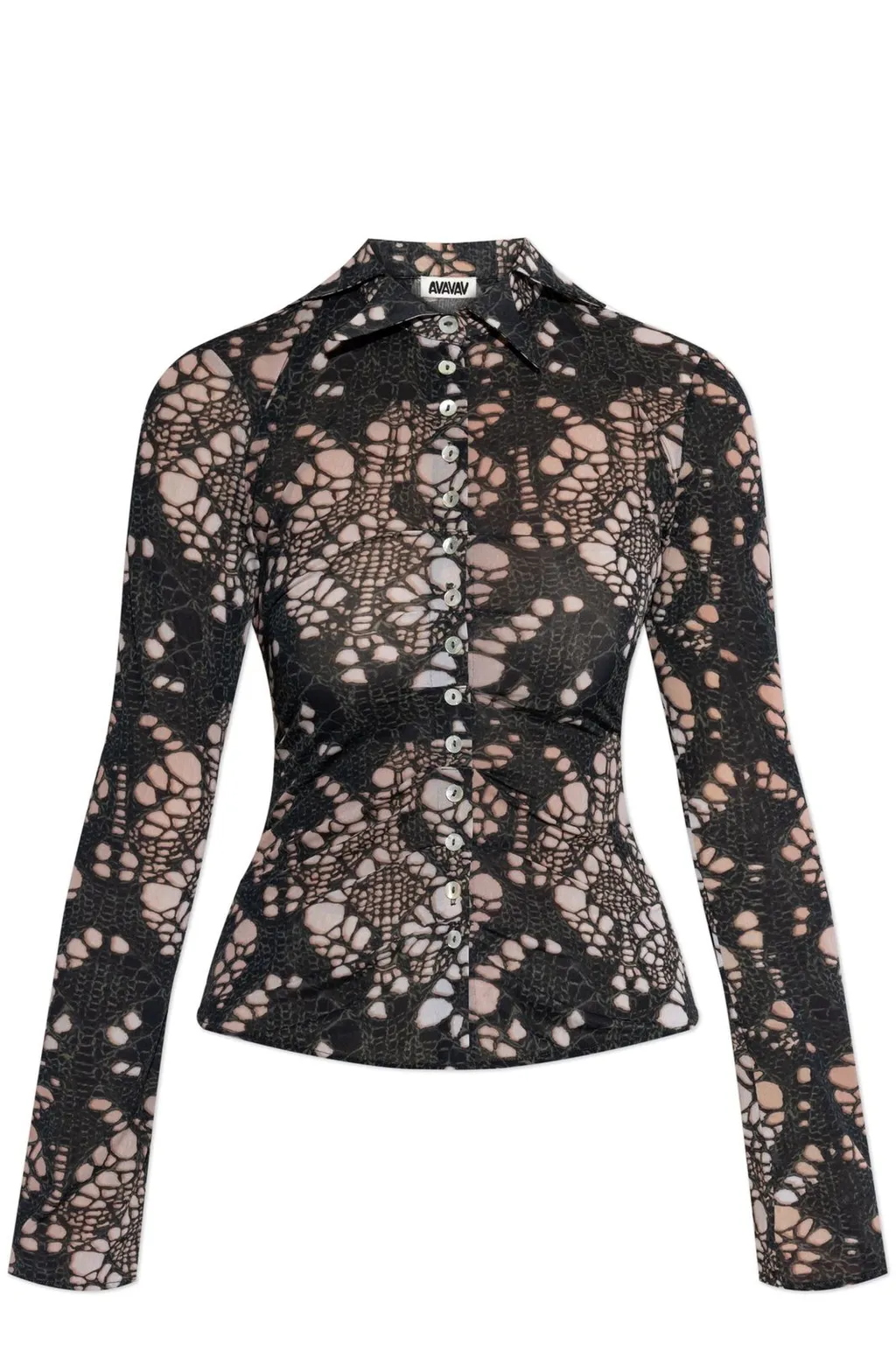 Lace Long Sleeve Top