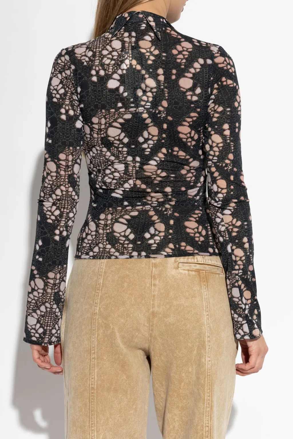 Lace Long Sleeve Top