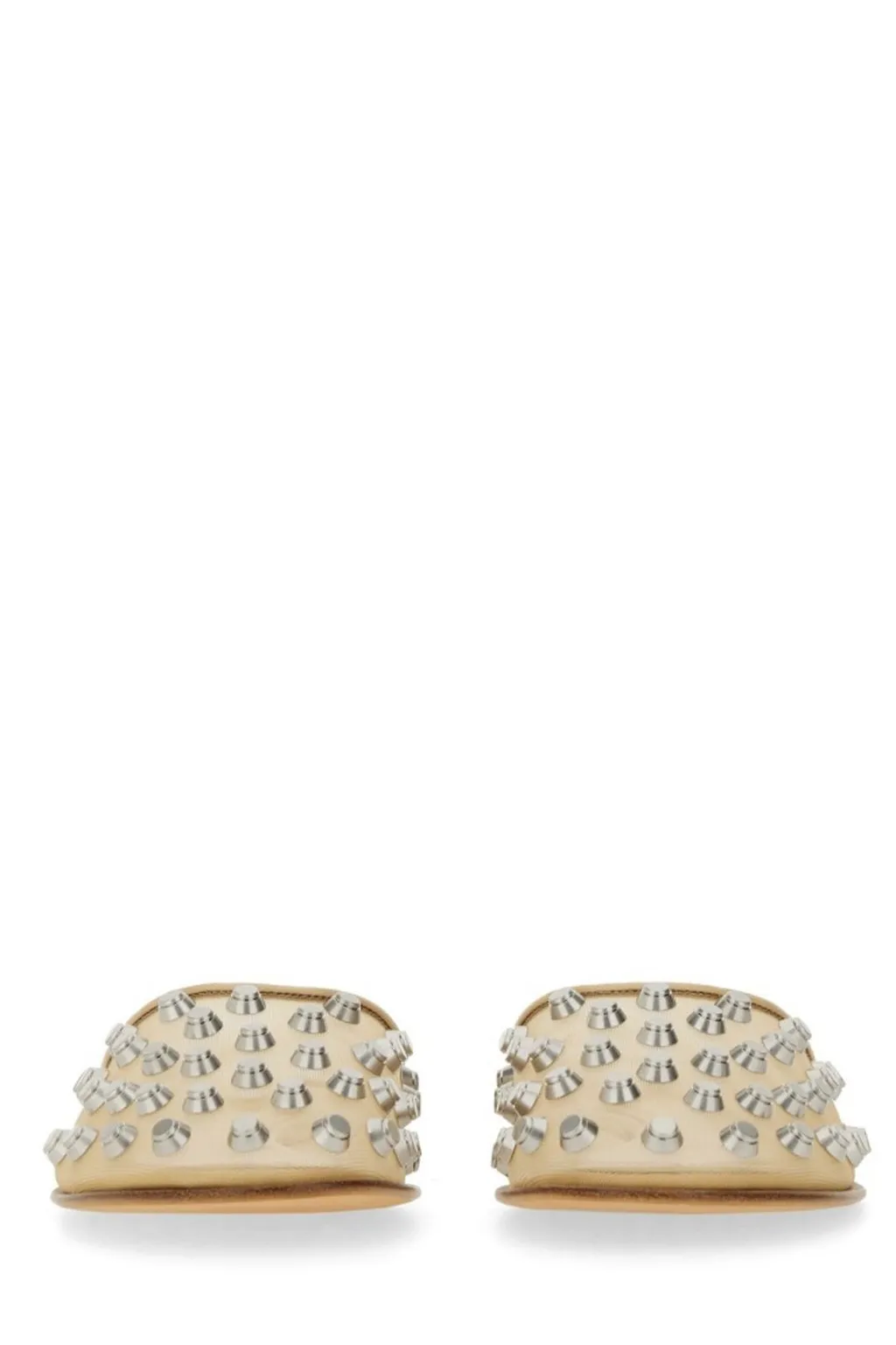 Stud Detailed Sheer Sandals