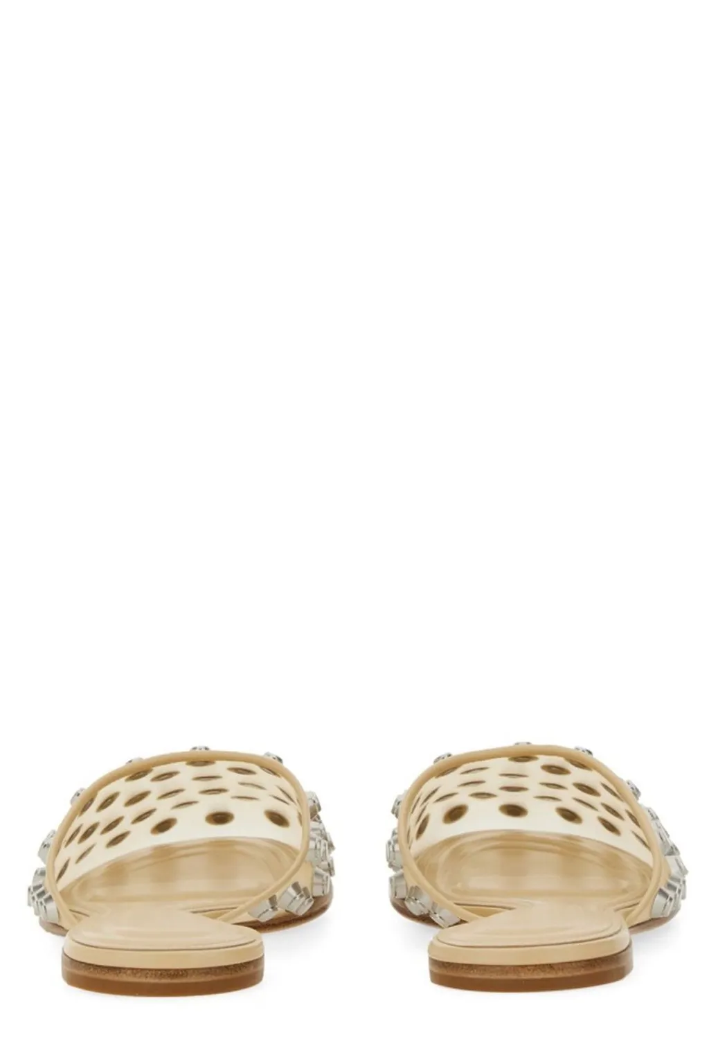 Stud Detailed Sheer Sandals