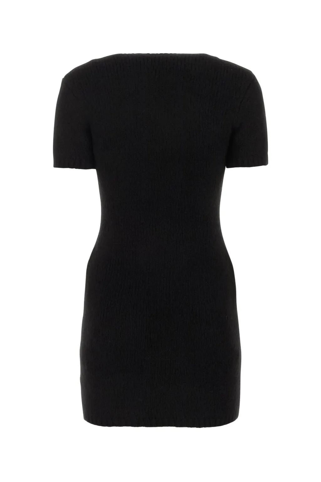 Circle Cut-Out Knit Mini Dress