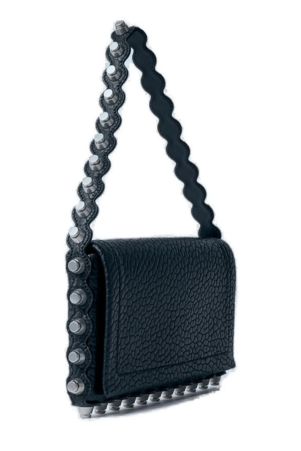 Roz Stud Detailed Shoulder Bag