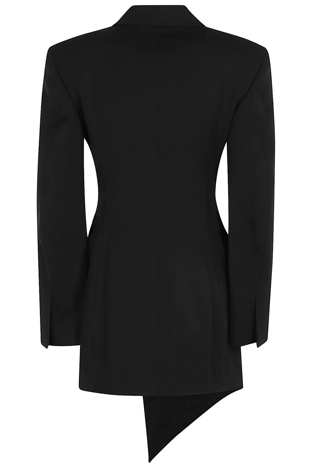 Asymmetric Blazer Mini Dress