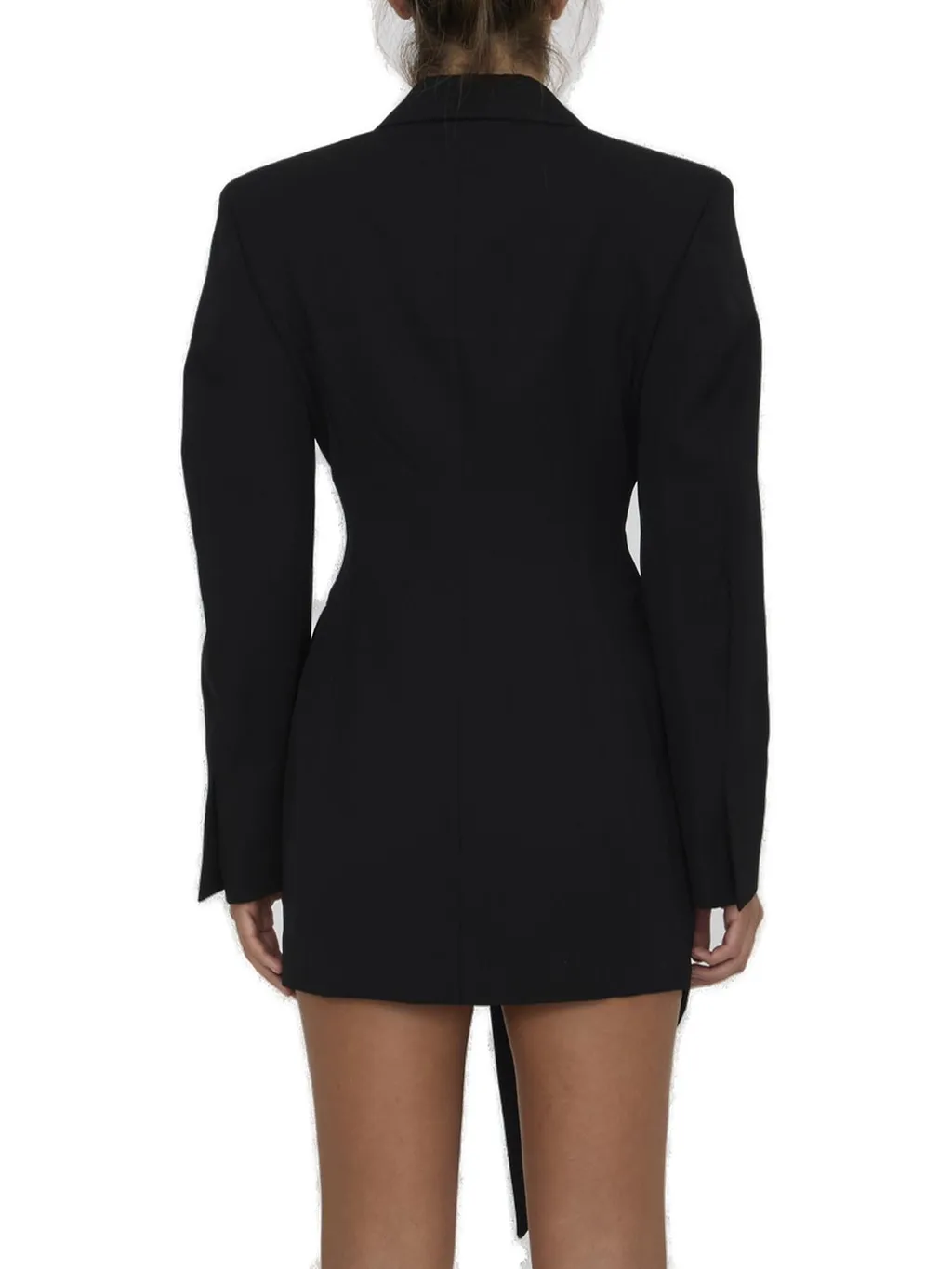 Asymmetric Blazer Mini Dress