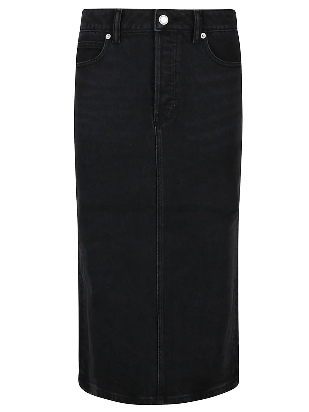Denim Midi Skirt