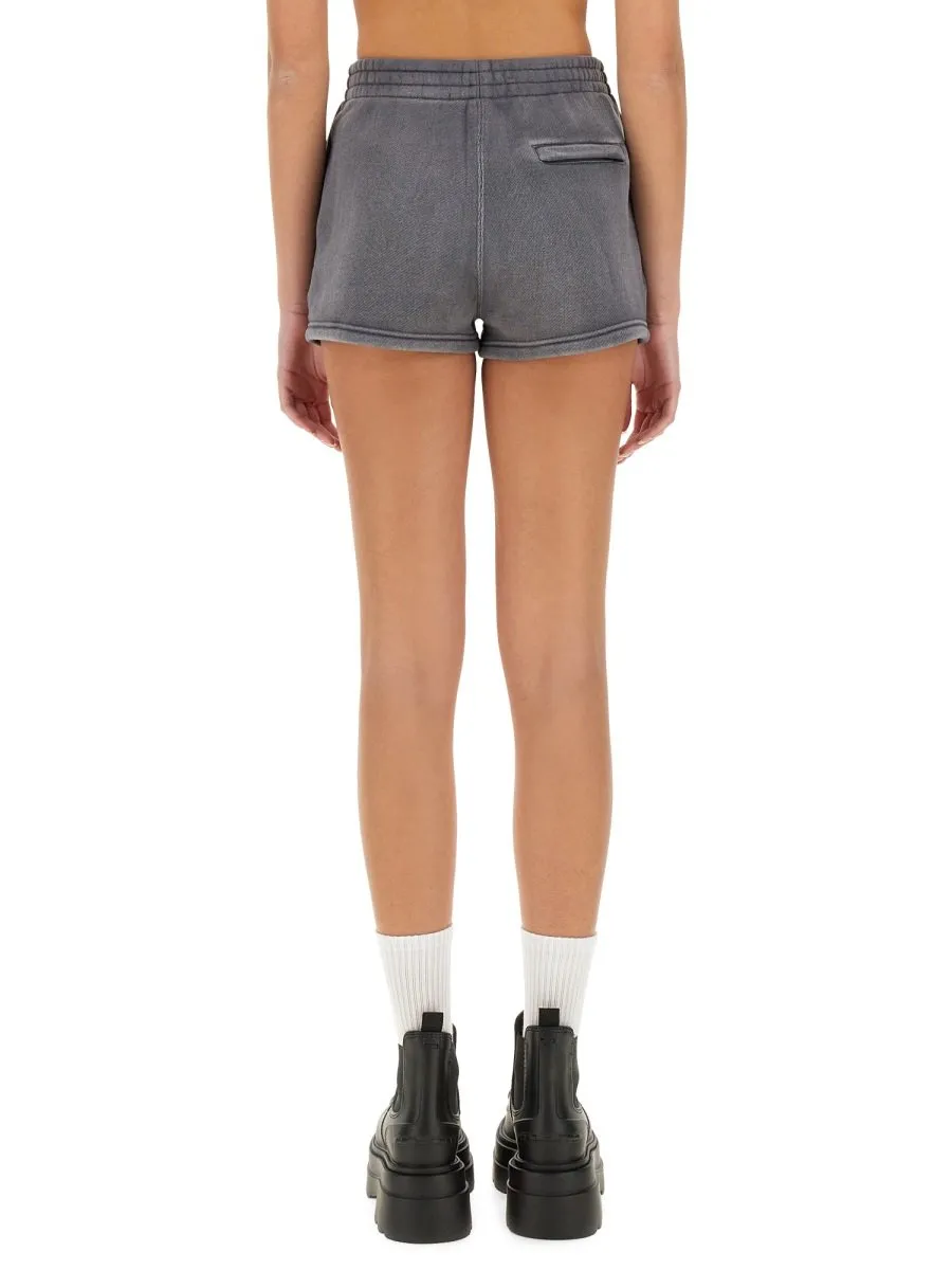 Logo Embossed Track Shorts
