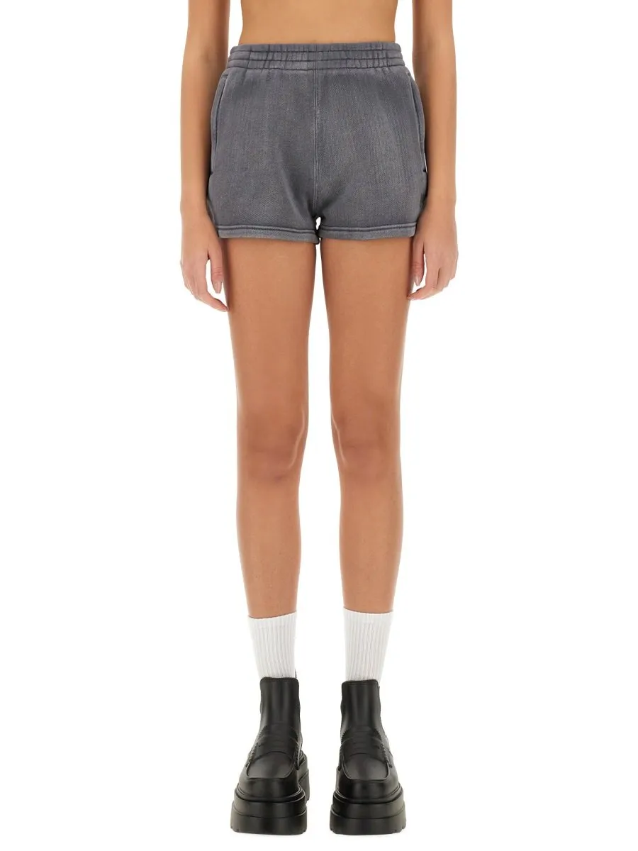 Logo Embossed Track Shorts