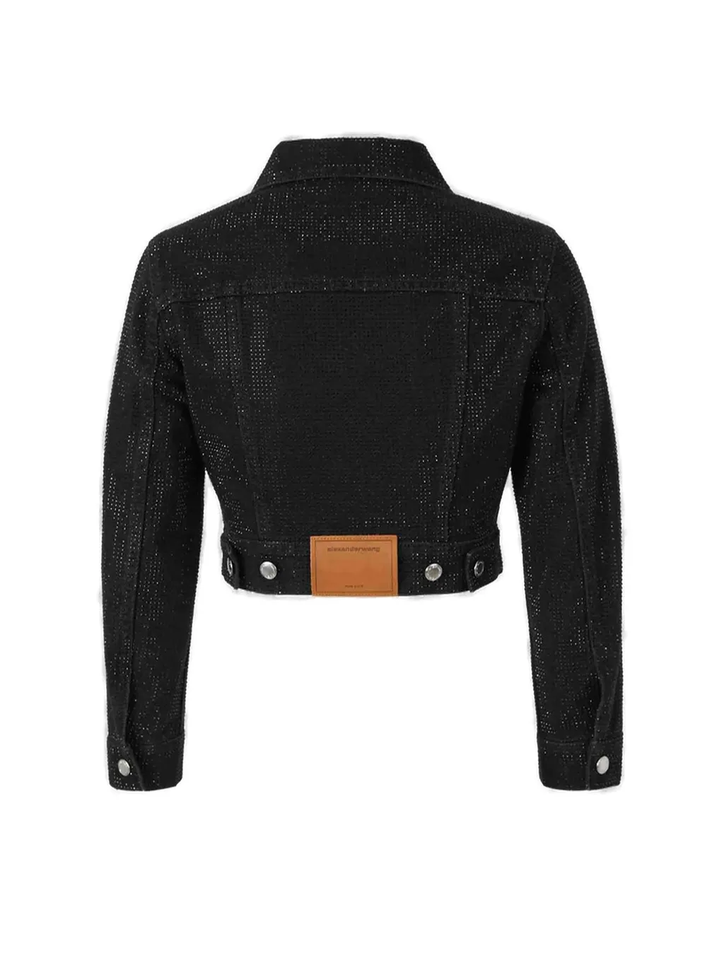 Embellished Collared Denim Jacket