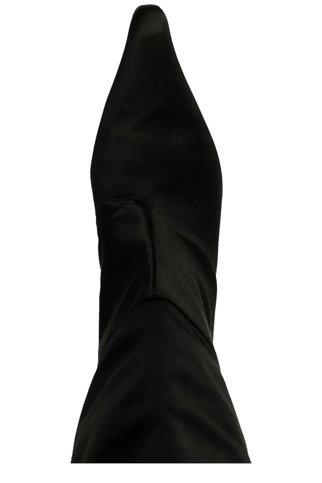 Fluffy Detailed Pointed-Toe Boots