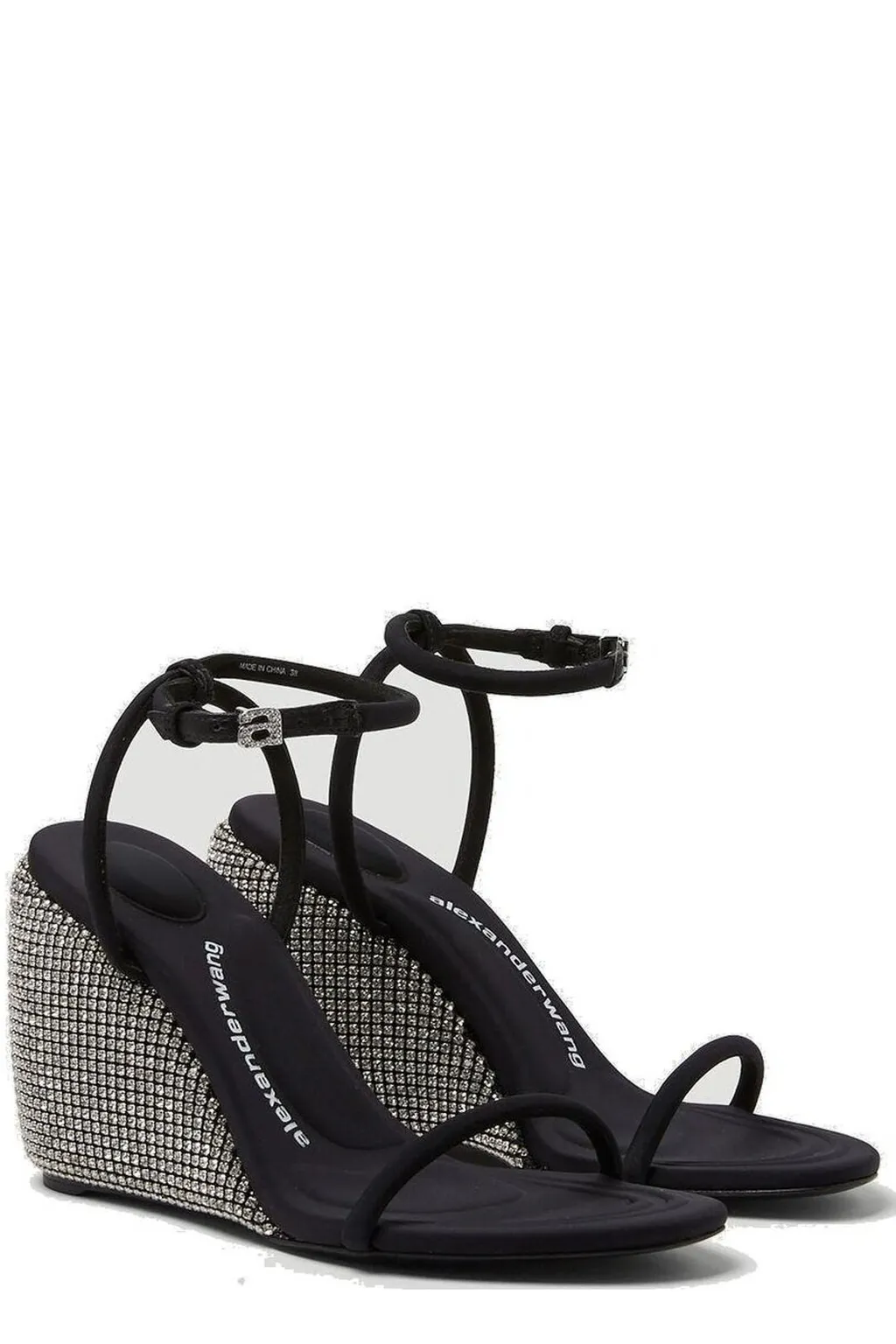 Dahlia Embellished Wedge Sandals