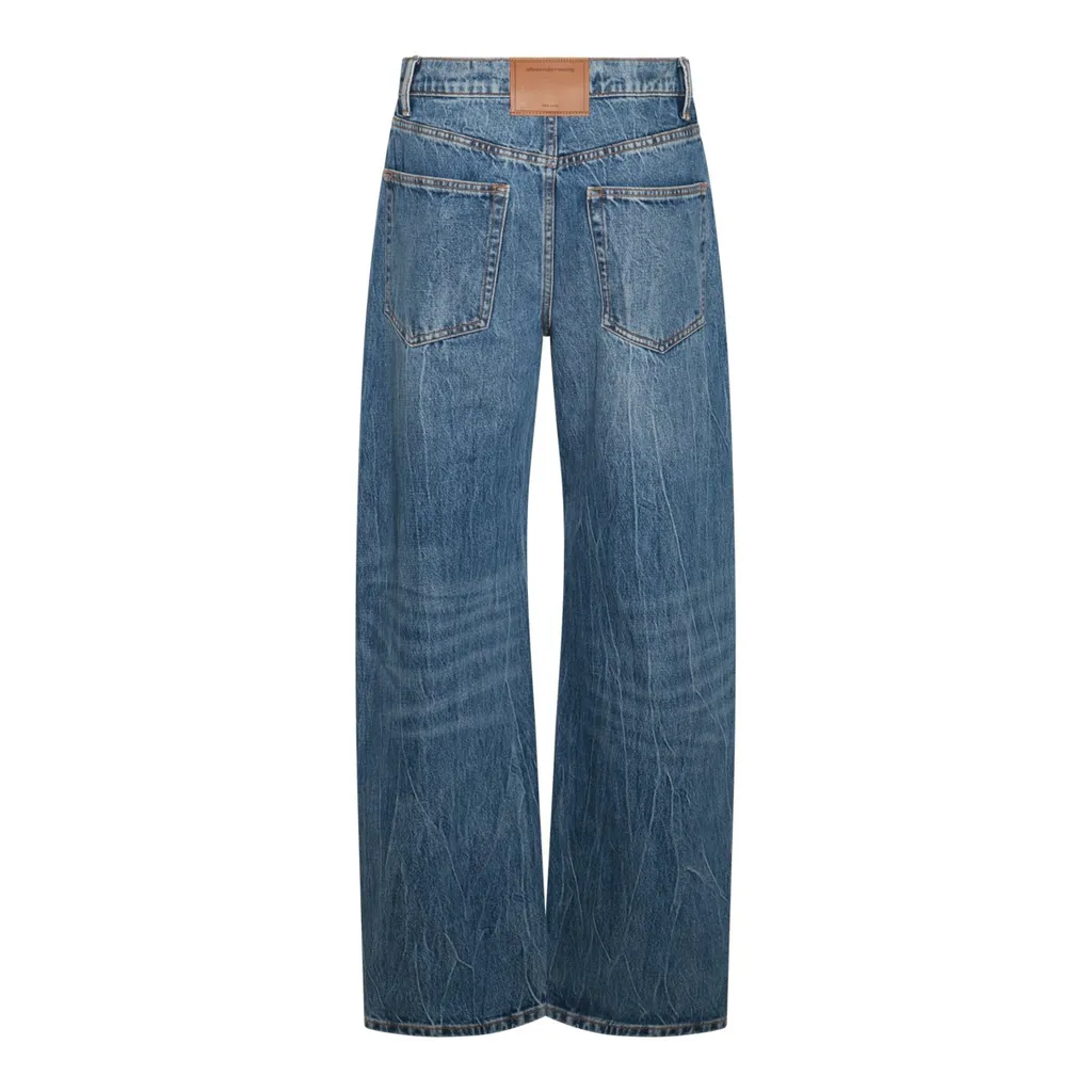 Blade Logo-Embroidered Balloon Jeans