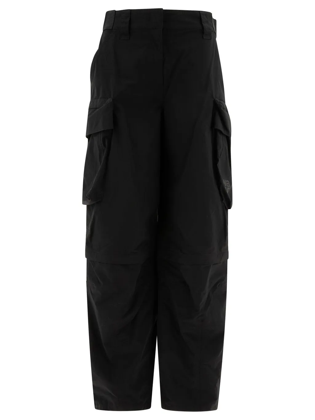 Wide-Leg Cargo Pants