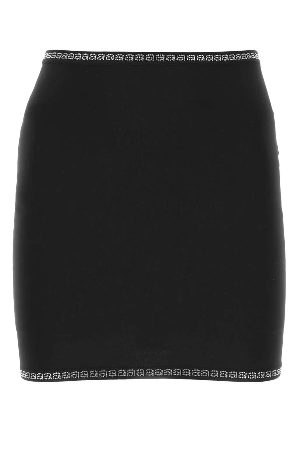 Logo Detailed Straight Hem Skirt