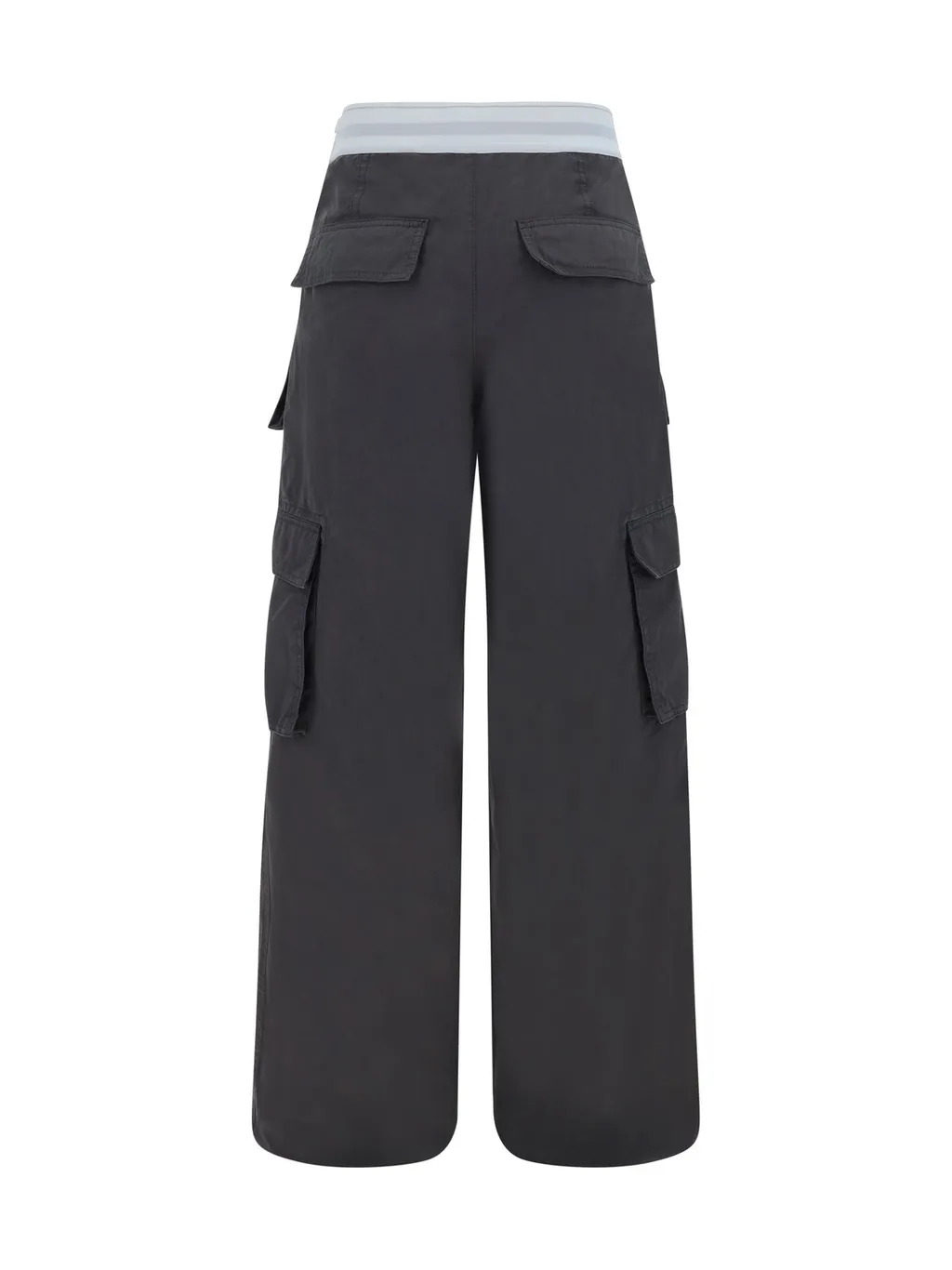 Wide-Leg Cargo Pants