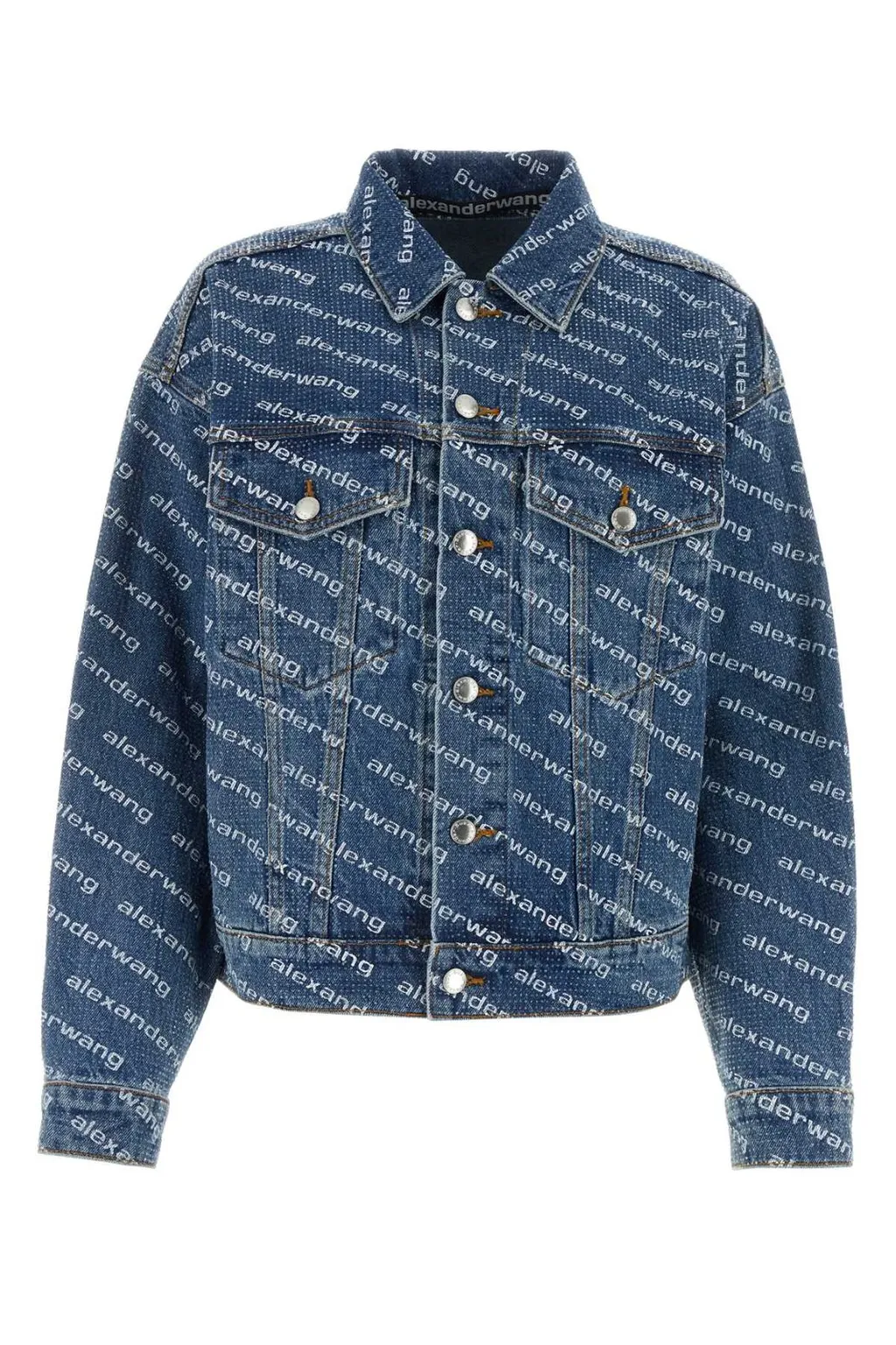 Button-Up Denim Jacket
