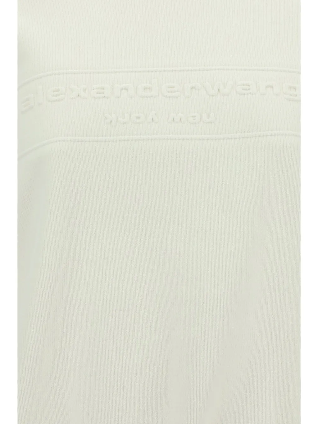 Logo Embossed Ribbed-Knit Jumper