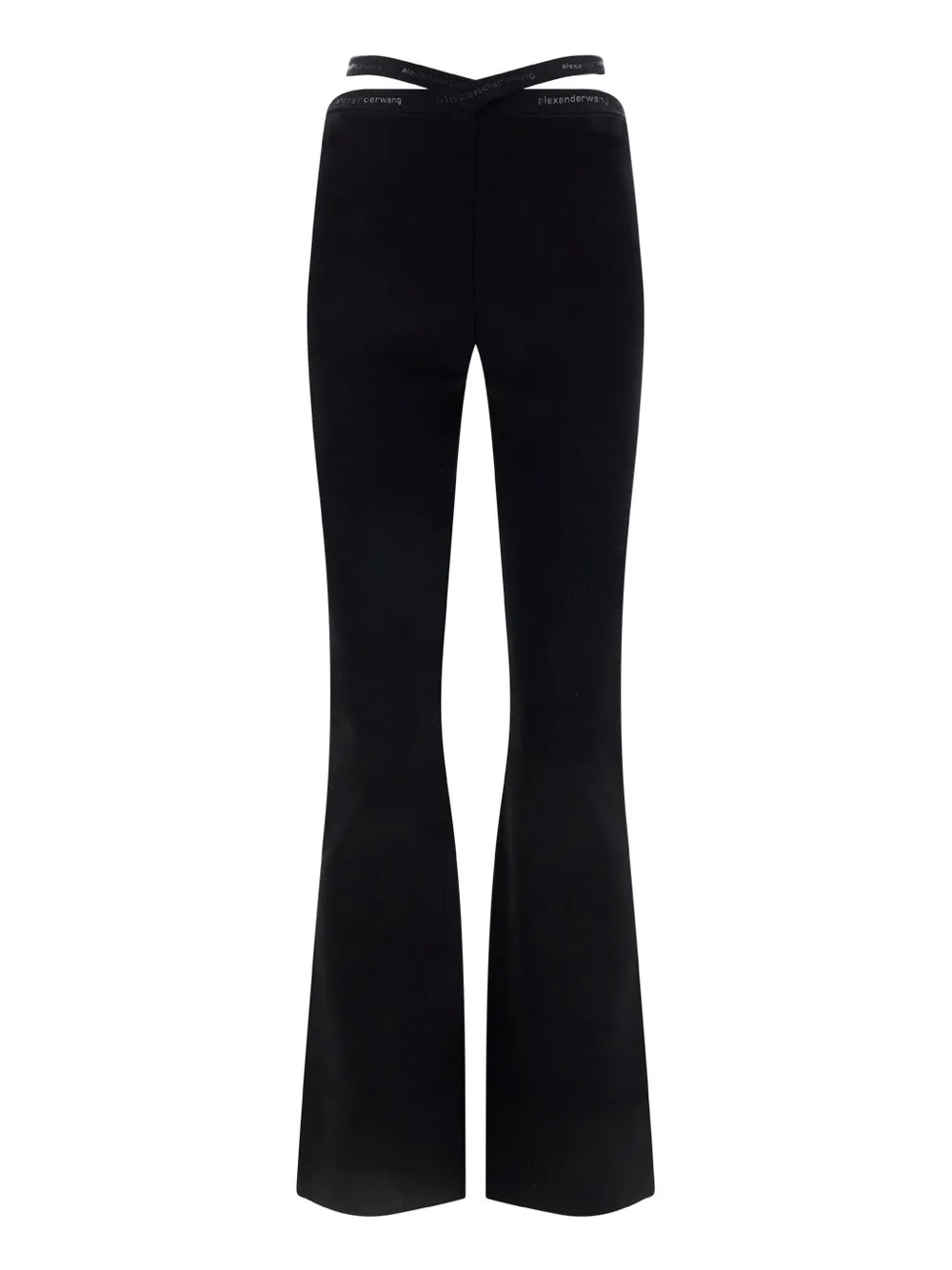 Crisscross Logo-Detailed Pants