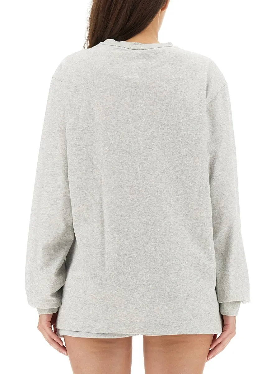 Puff Logo Long-Sleeved T-Shirt