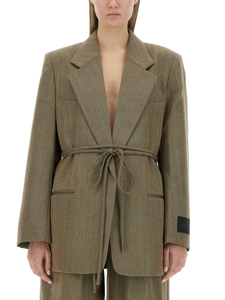 Wrap Tie Blazer