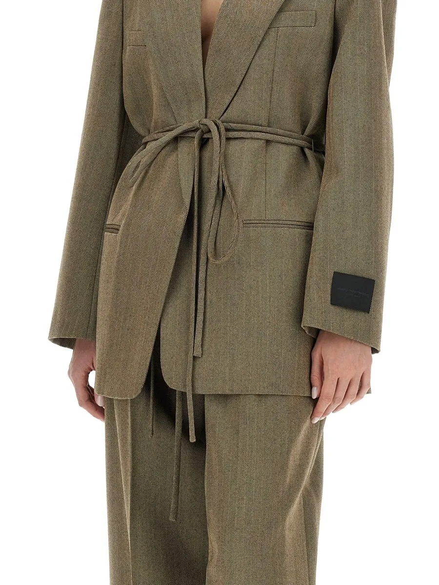 Wrap Tie Blazer