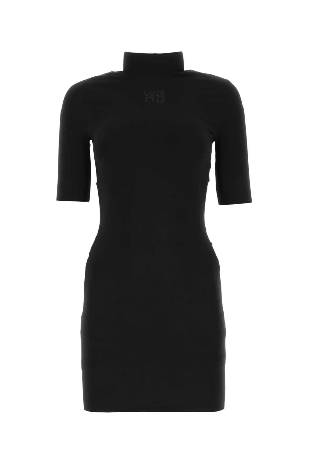 High-Neck Mini Dress