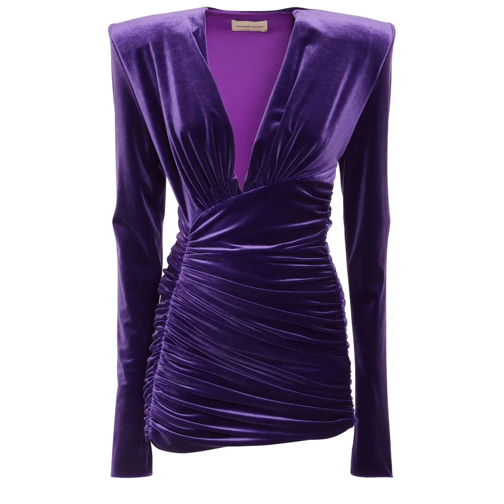 Ruched Mini Dress