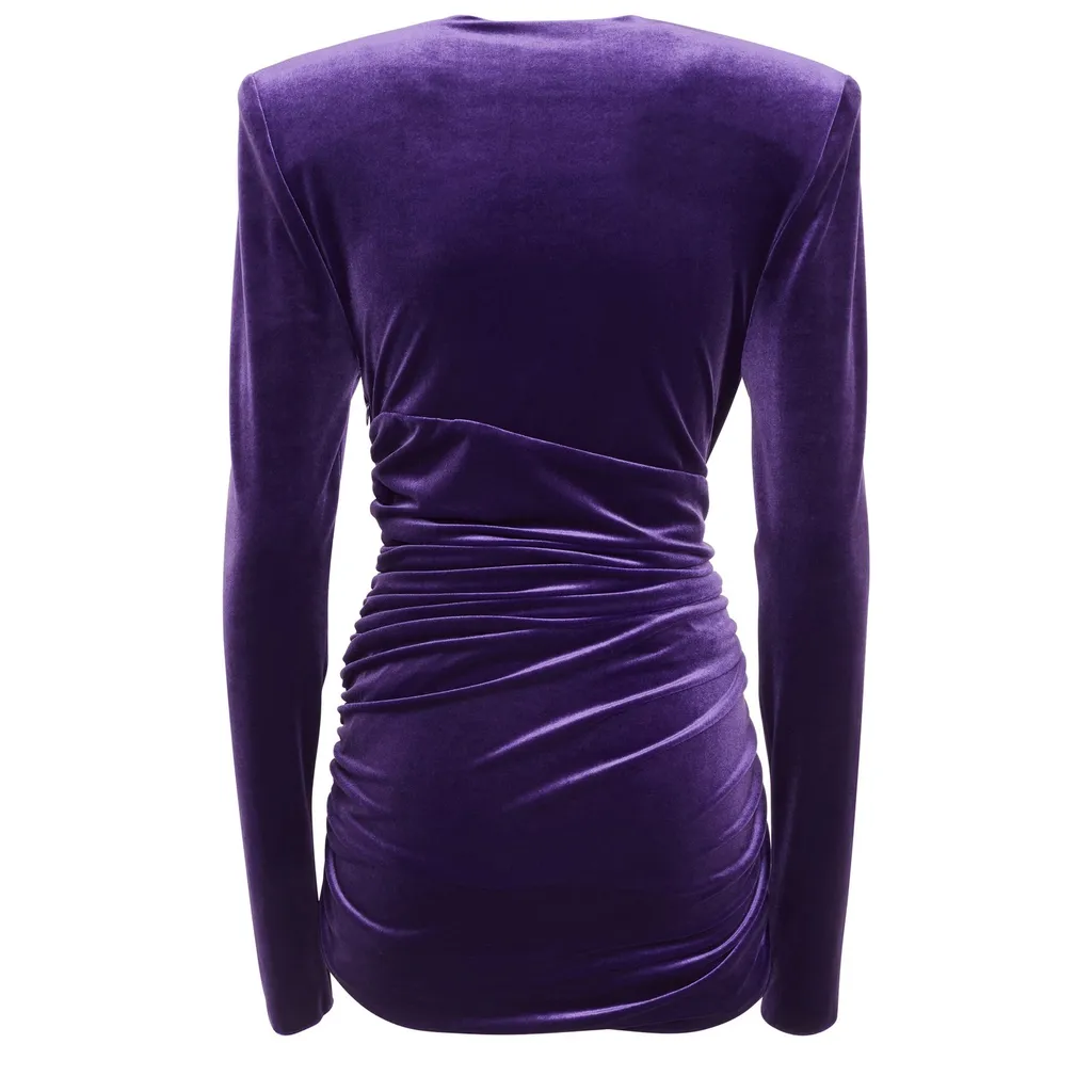Ruched Mini Dress