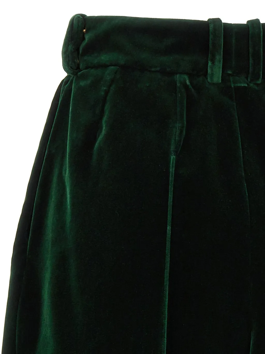 High-Waist Wide-Leg Trousers