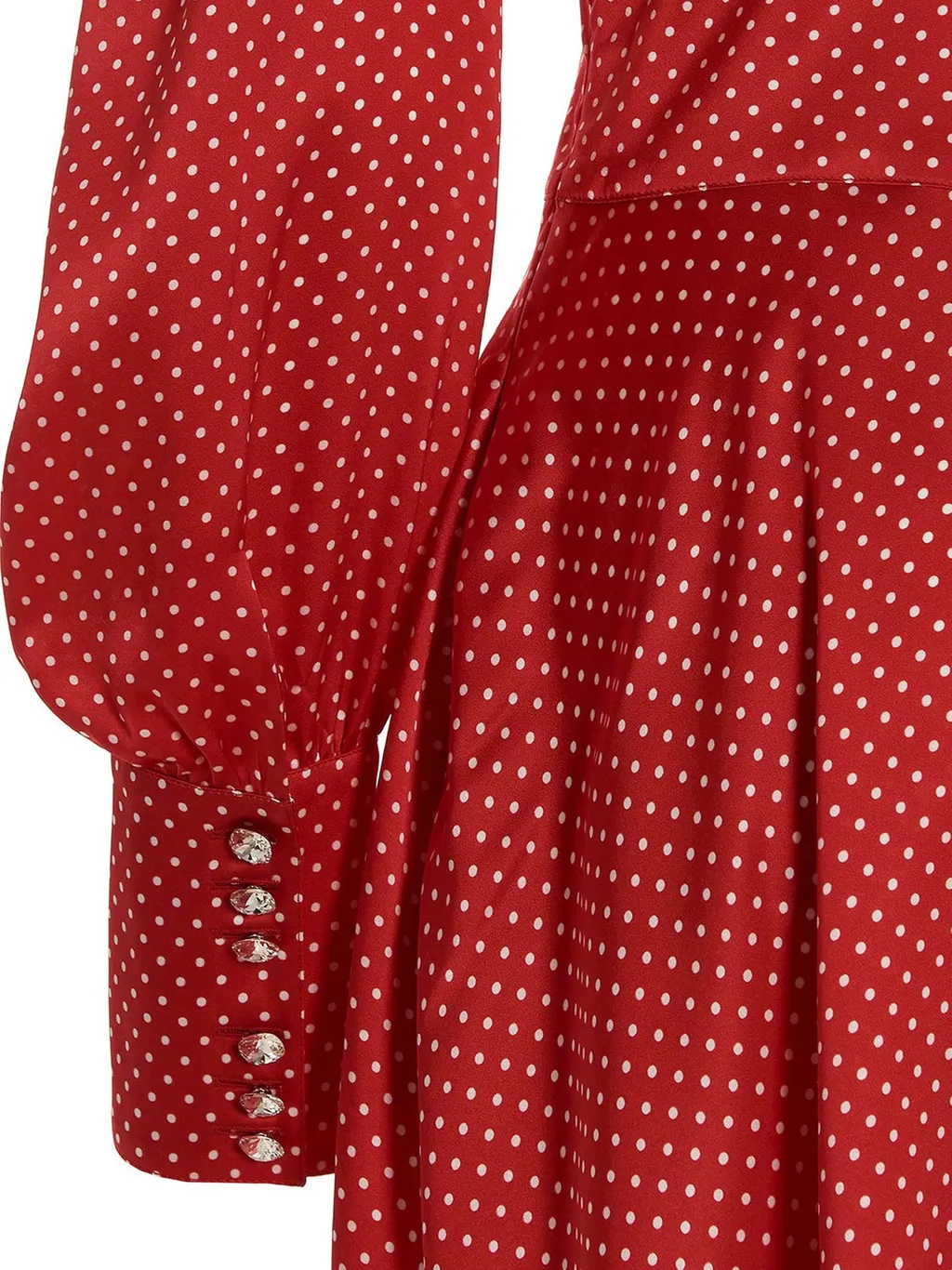 Asymmetric Long-Sleeved Dress