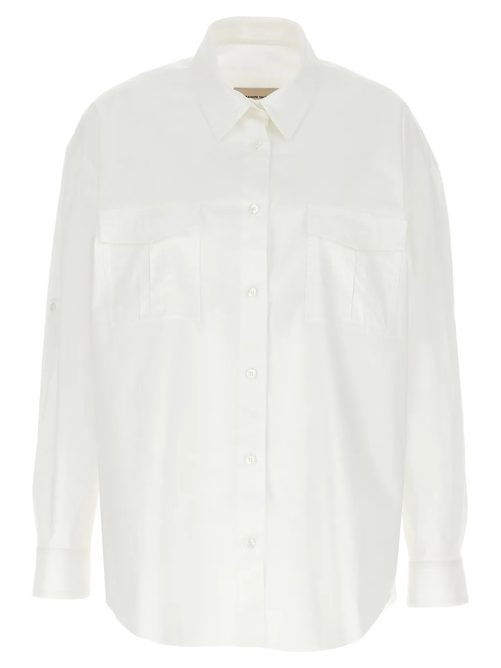 Buttoned Long-Sleeved Shirt
