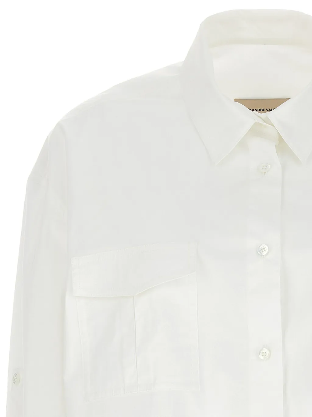 Buttoned Long-Sleeved Shirt
