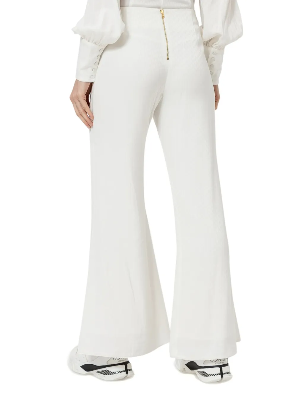 Slit Flare Pants