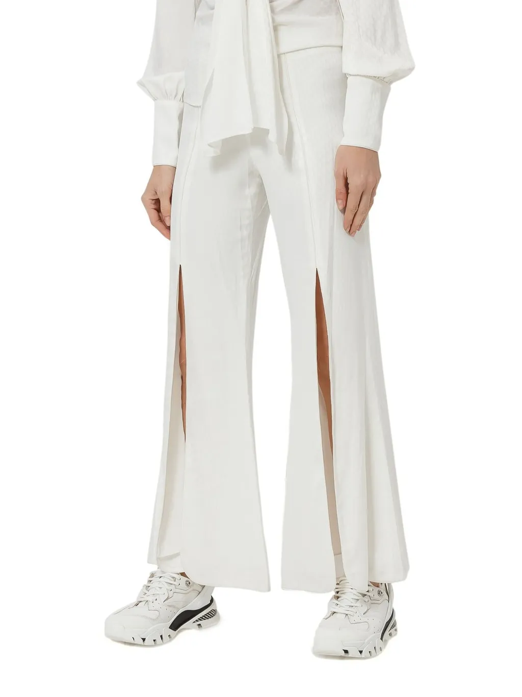 Slit Flare Pants
