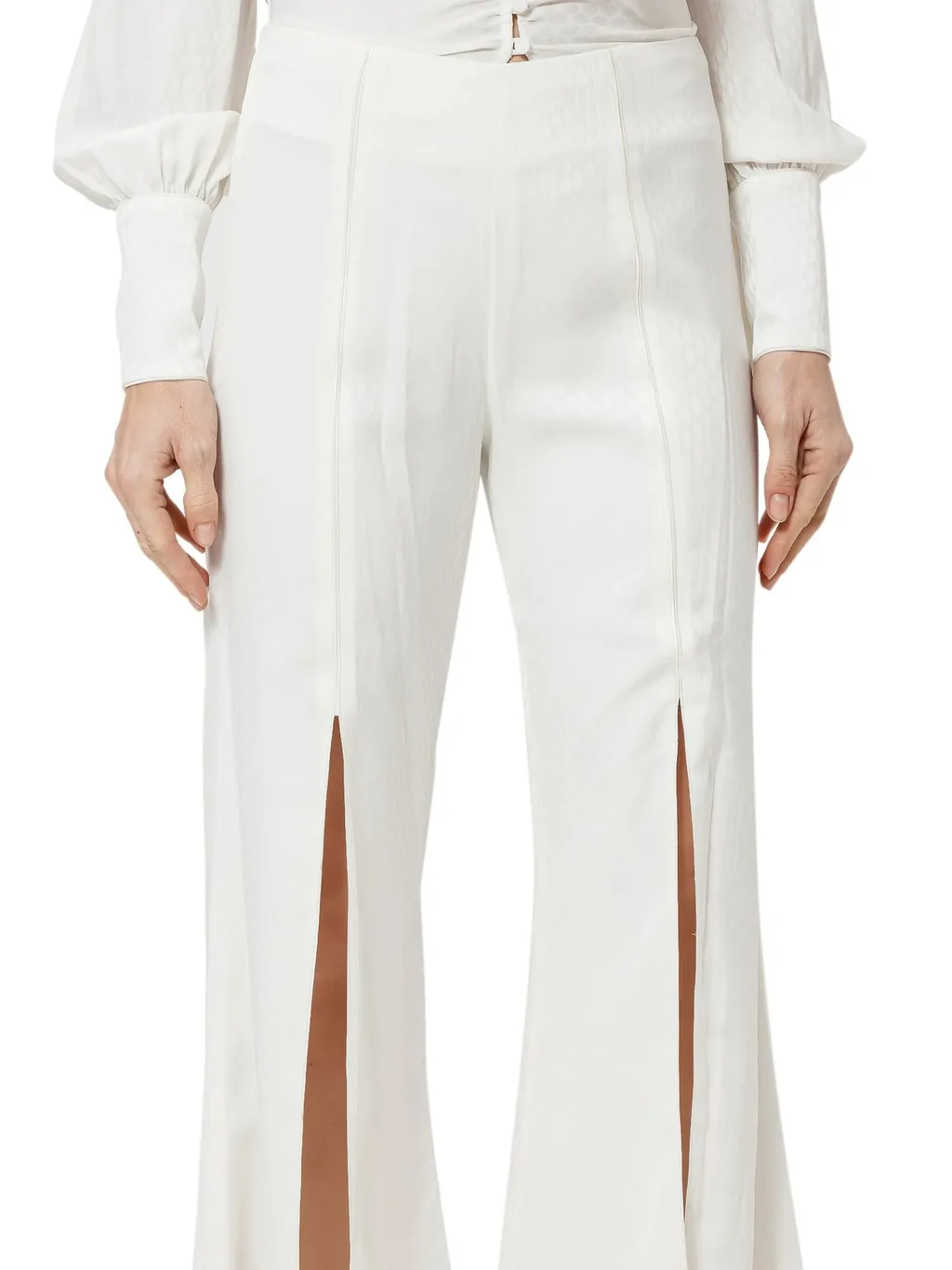 Slit Flare Pants